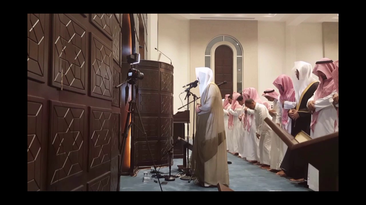 القارئ احمد العبيد تراويح الليلة الحادية عشر كاملة عام 1438