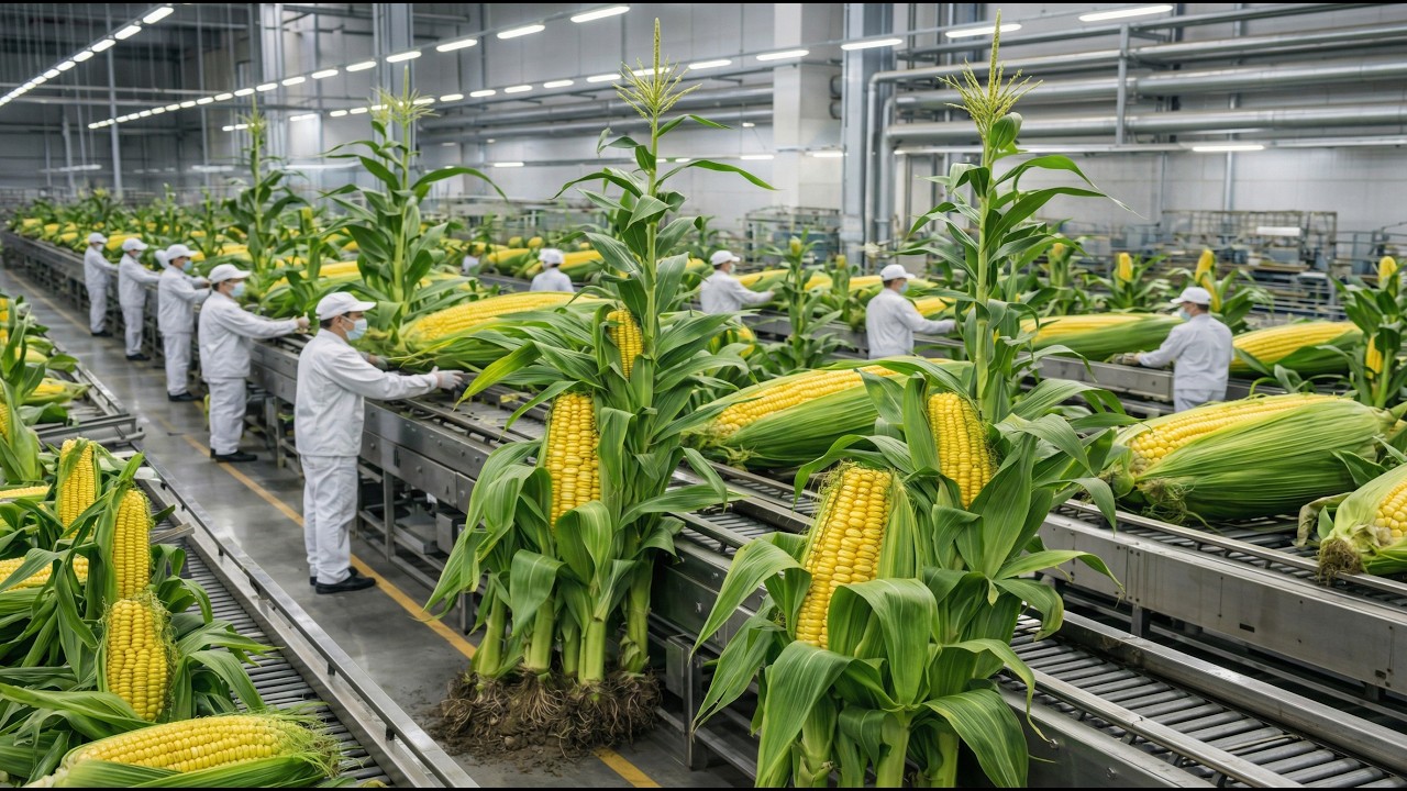 Inside a biofuel production plant that uses corn stalks in a way you've never seen before