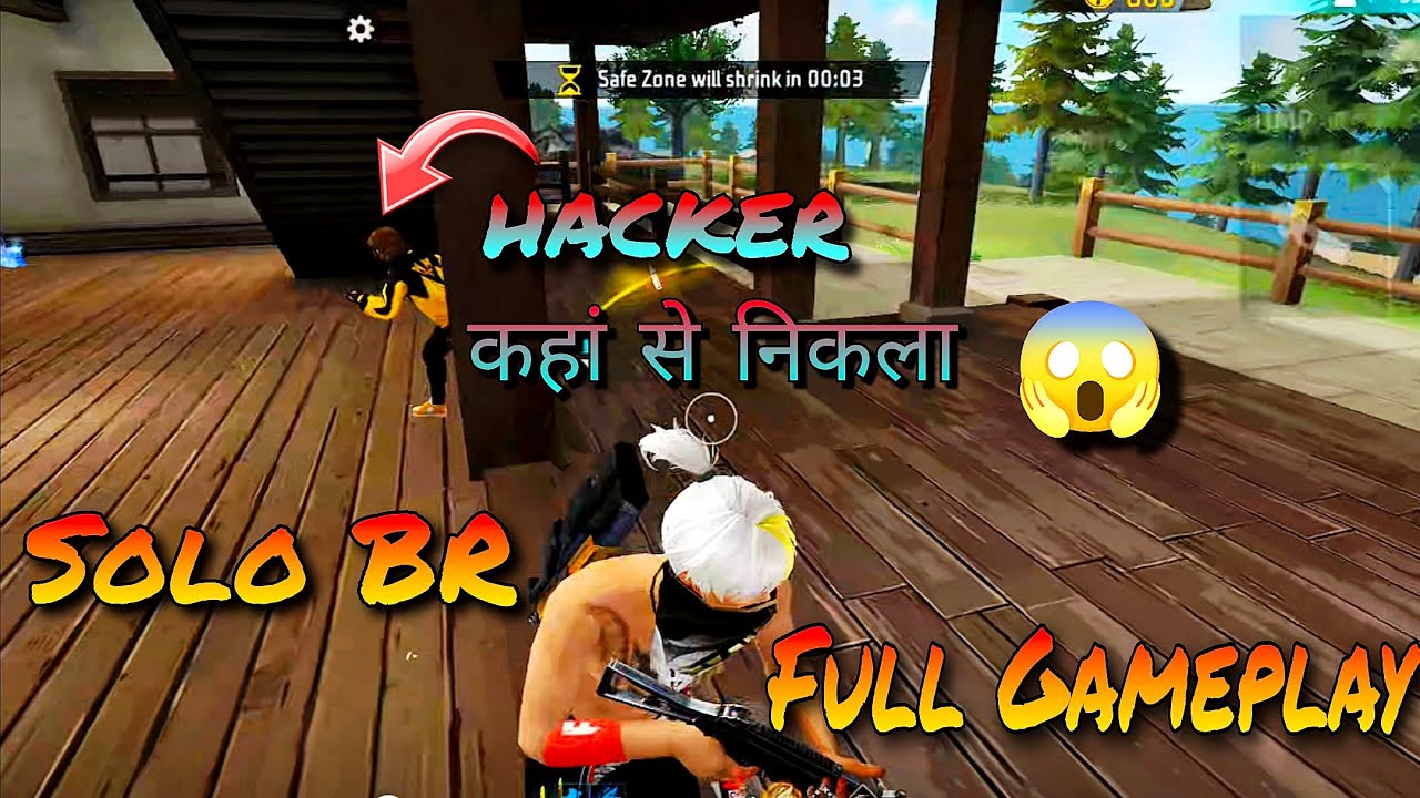 Hacker Kha Se Nikla 😮!! 30 Days Challenge Day 15🔥!! Solo BR Full Gameplay 😎!!
