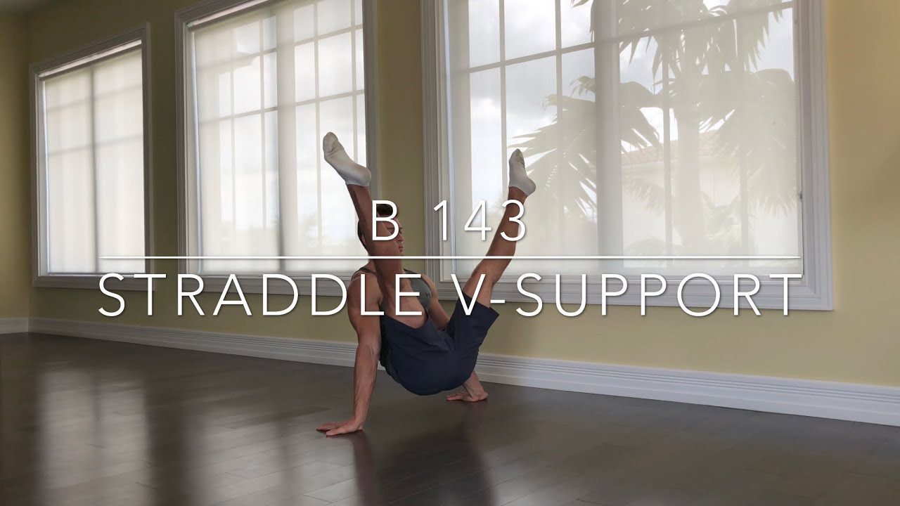 How to Straddle V-press | B143 | Aerobic gymnastics 2019