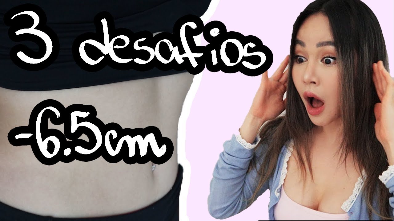 Fiz 3 desafios da Chloe Ting! Antes e Depois