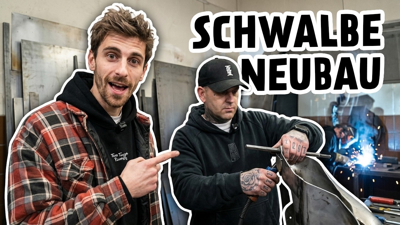 Kompletter Neubau von DDR Schwalbe f&uuml;r 2Takt Treff im Kliemannsland