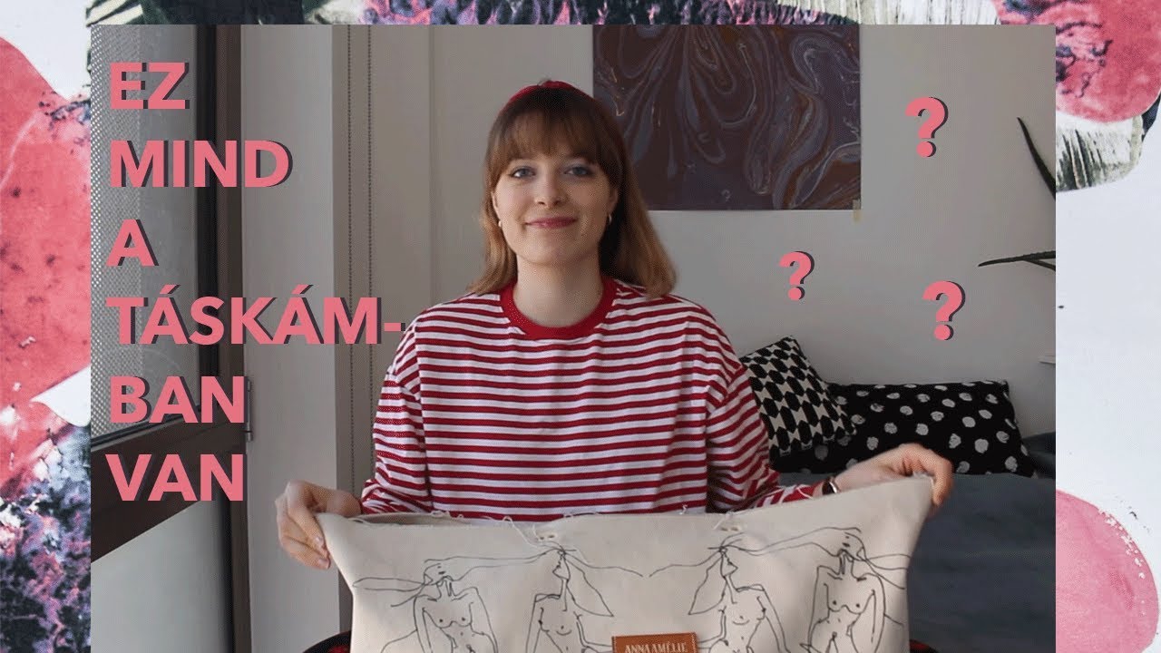 MI VAN A TÁSKÁMBAN?⎢Ezt hordom magammal az egyetemre