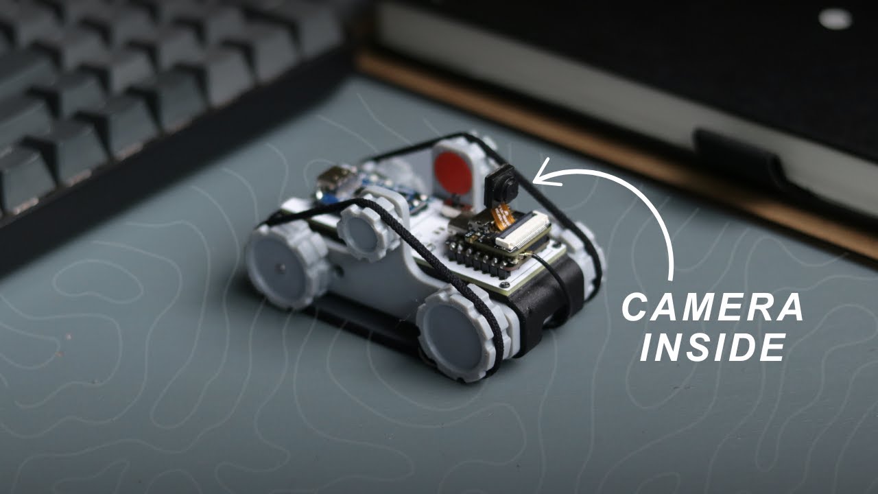 DIY Mini FPV Tank: 3D-Printed and Smartphone Controlled!