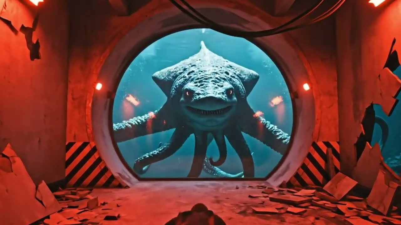 100年放置の廃墟水族館 — Mutated Creatures Lurk in the Abandoned Aquarium