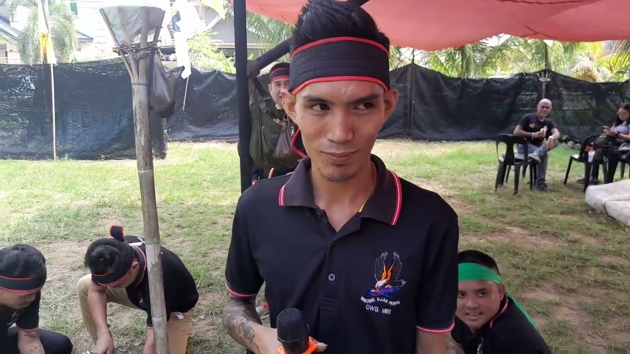 Tamat Kuntau Kelab kuntau Sinding Ujan panas 48 Miri. 3.9.23