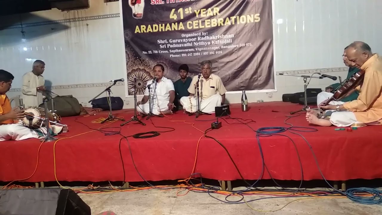 Ninnane Nambidenu | Sri Puranandaradasa Kriti | Bhairvai | Aadhi | Saikumar Kuppusamy