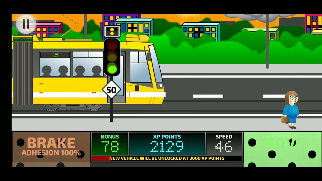 Tram Sim 2D трамвай 71-631-04 маршрут 15