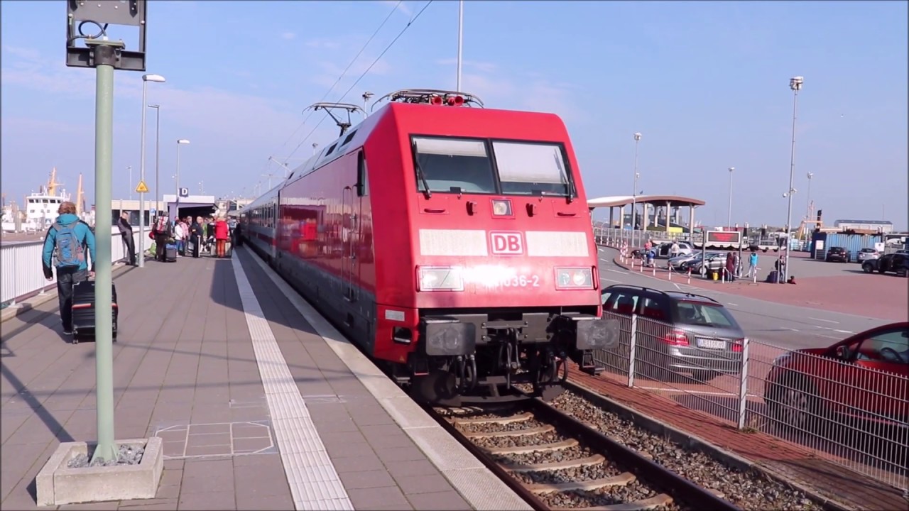 Bahnhof Norddeich Mole | Br 101, Br 146, RE, IC