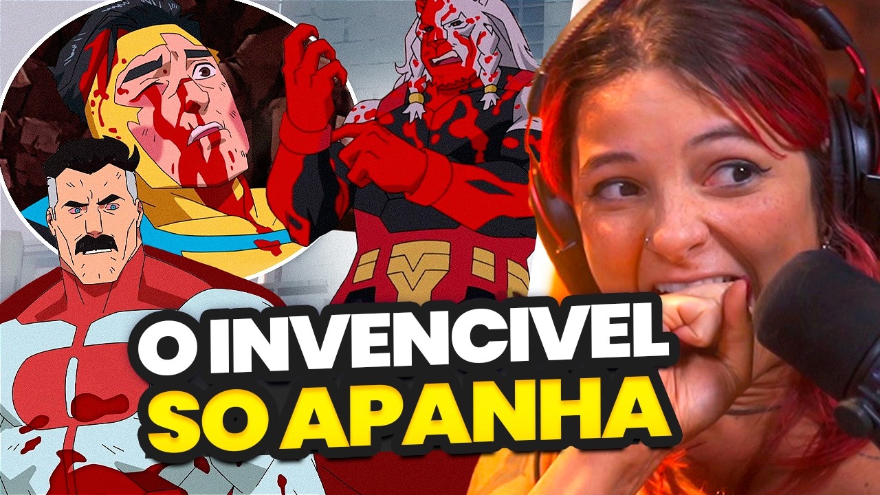 POR QUE ELE CHAMA INVENCIVEL SE ELE APANHA TODO EPISODIO???
