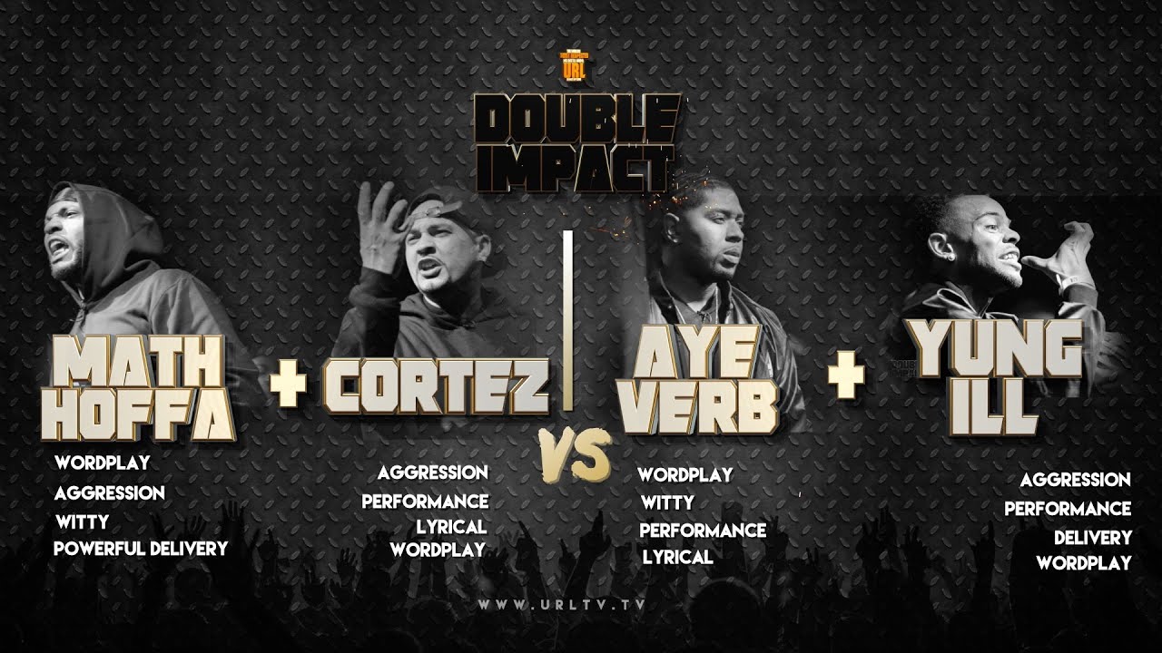 MATH HOFFA/ CORTEZ VS AYEVERB/ YUNG ILL SMACK/ URL | URLTV