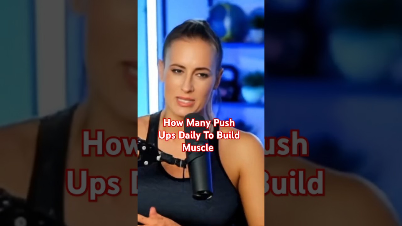 How Many Push Ups Daily To Build Muscle (Science Explained)