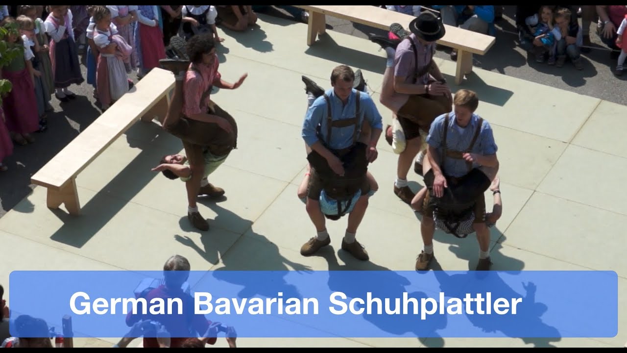 German Bavarian Schuhplattler