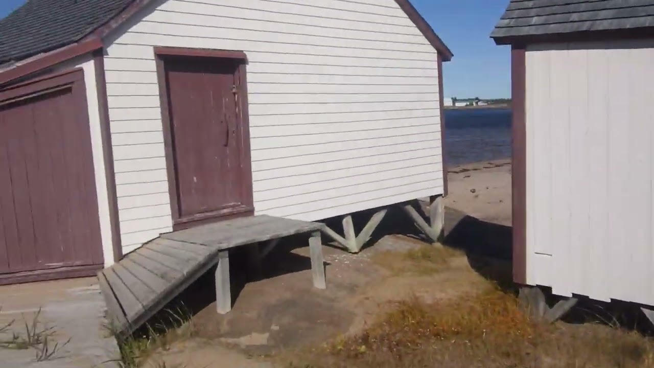 HERITAGE FISHING HUTS IN NUTASHKUAN, COTE-NORD QUEBEC