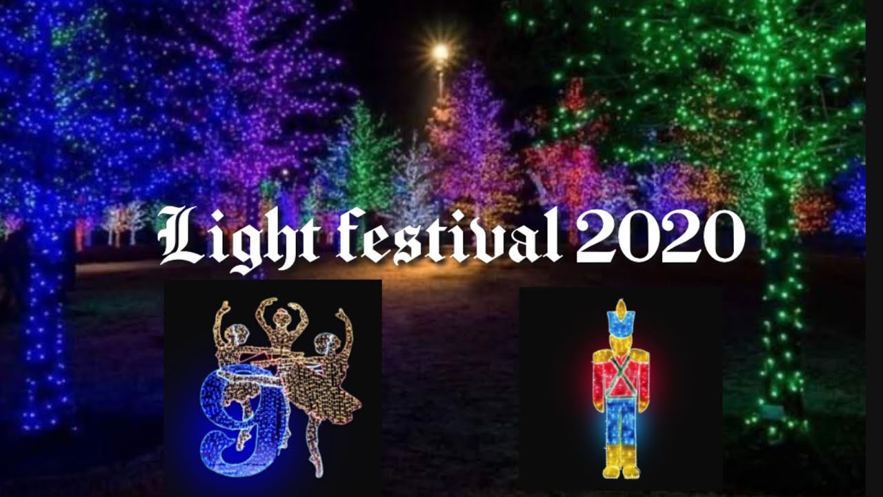 Winter Light festival 2020| Christmas lights Drive-thru Festival Markham 2020 | Magical light Event|