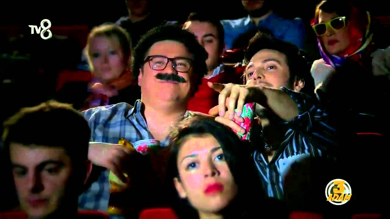 3 Adam - Gupse Özay Sinemaya Giderse (2.Sezon 9.Bölüm)