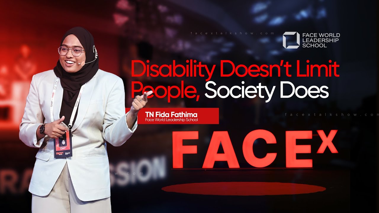 Disability Doesn’t Limit People, Society Does | FaceX Talk show 3.0 | 🎙️TN Fida Fathima