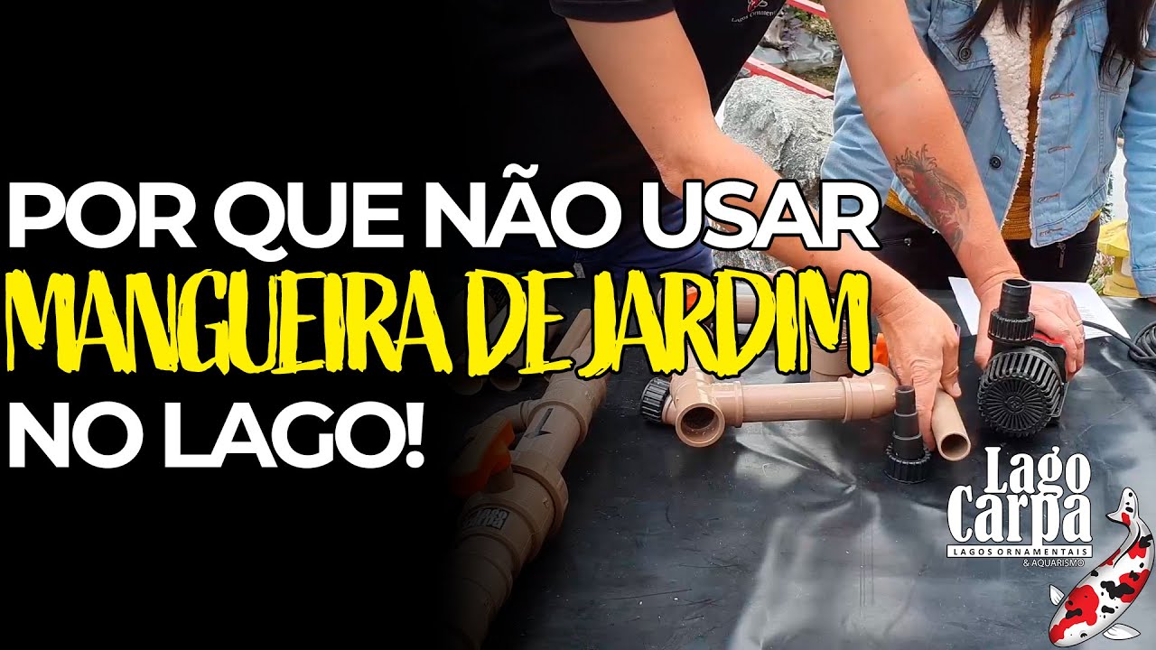 QUAL encanamento IDEAL PARA O LAGO + Dicas