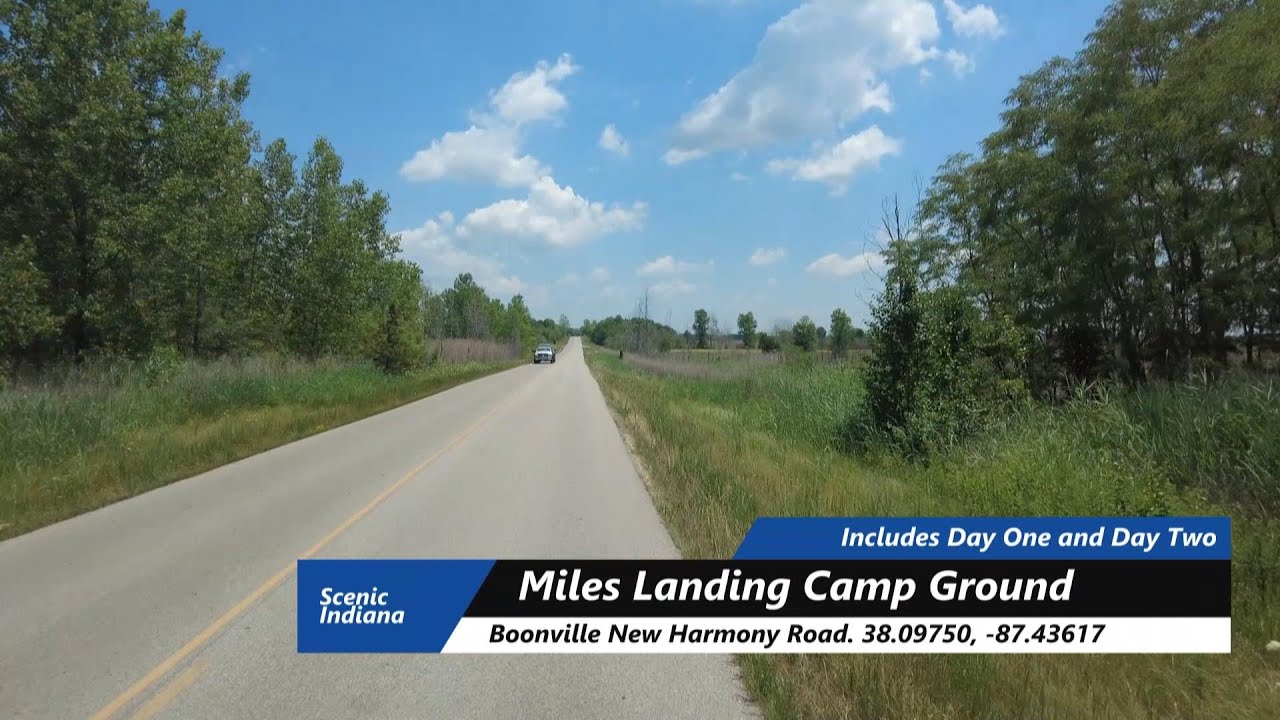 Miles Landing Elberfeld, Indiana. Contains Additional Footage of The C.G. @TheQueensBarge