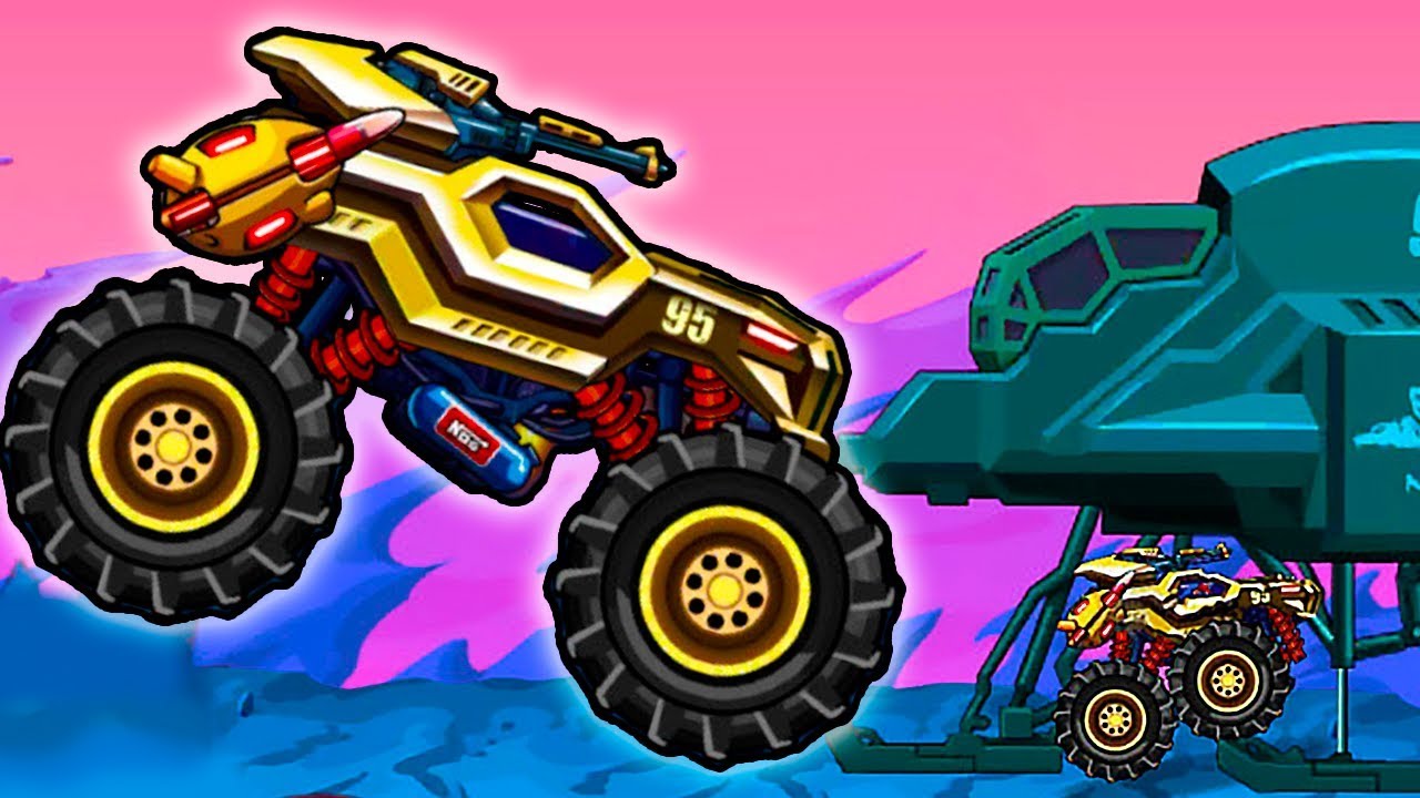 МАШИНКИ MAD TRUCK CHALLENGE Новая Тачка ЗАЩИТНИК битва с НЕМЕЗИДОЙ игра как машина ест машину