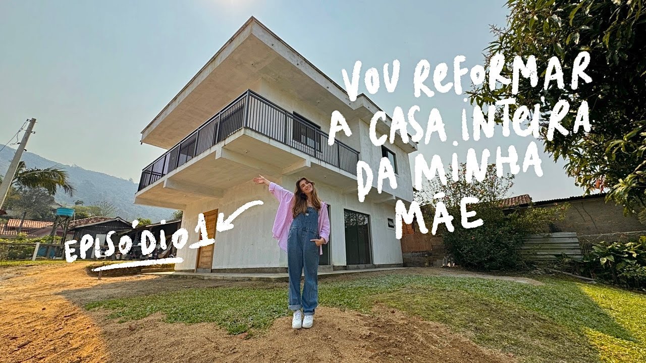 APRESENTANDO A CASA DA MINHA M&Atilde;E QUE VOU REFORMAR POR COMPLETO | JHENNY &Agrave; OBRA TERCEIRA TEMPORADA
