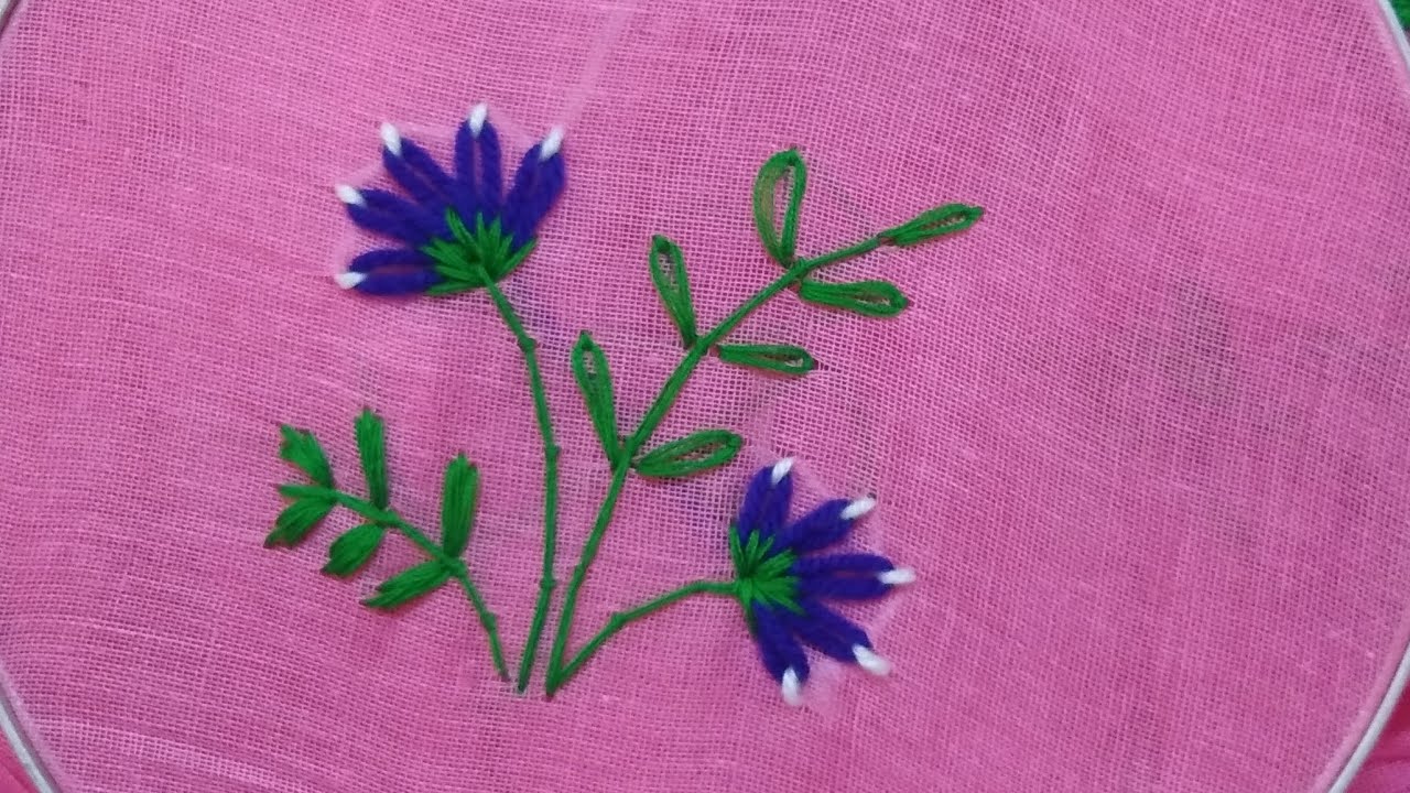 Fantastic trending design hand embroidery #trendingvideo#handembroidary  