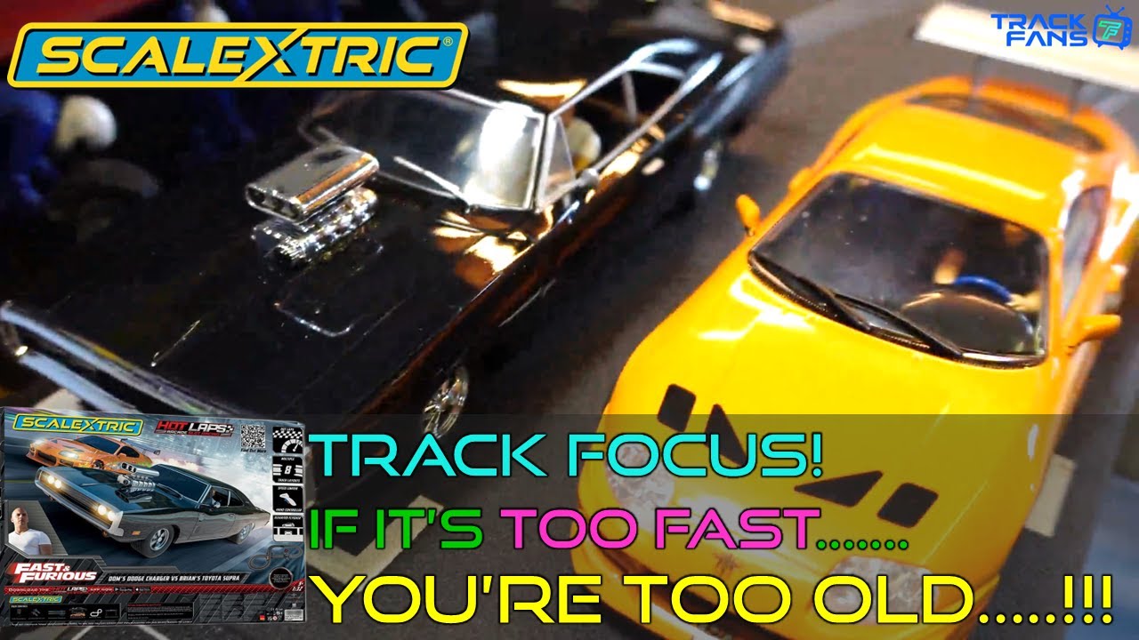 FAST and Furious Fun with Scalextric Slot Cars!