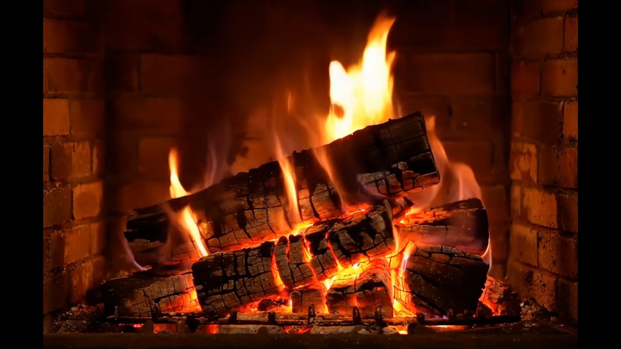 Cozy Fireplace Ambience 🔥 3 Hours of Crackling Fire Sounds | 4K UHD | No Music