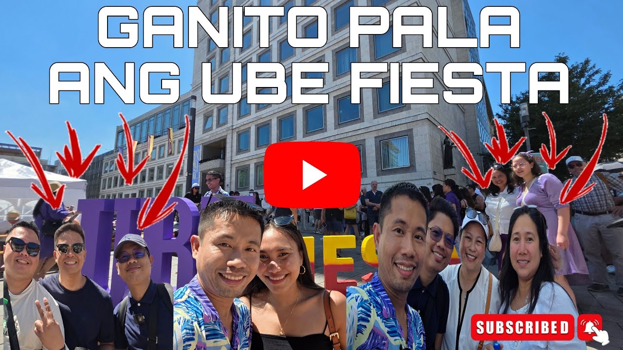 EXPLORING UBE FIESTA IN GERMANY||SULIT NGA BA?Dhong Vlogs