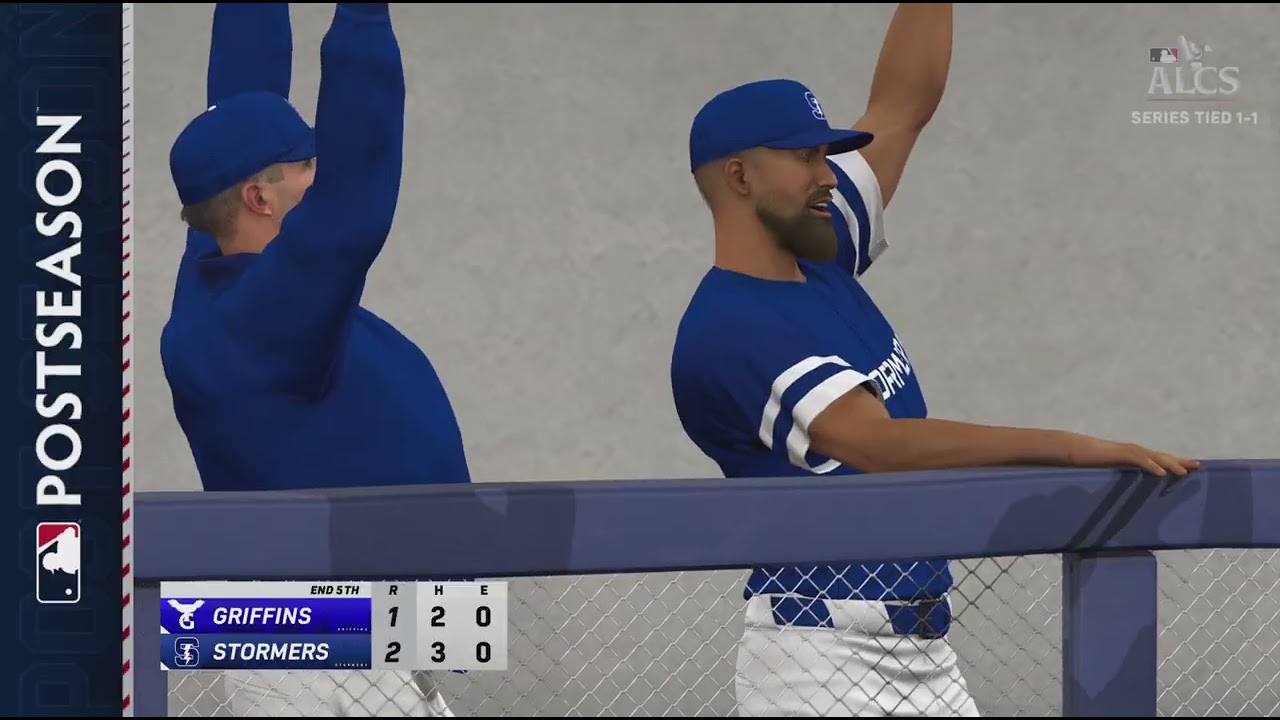 2065 ALCS Game 3 / Tybee Griffins @ Carolina Stormers / MLB The Show 25