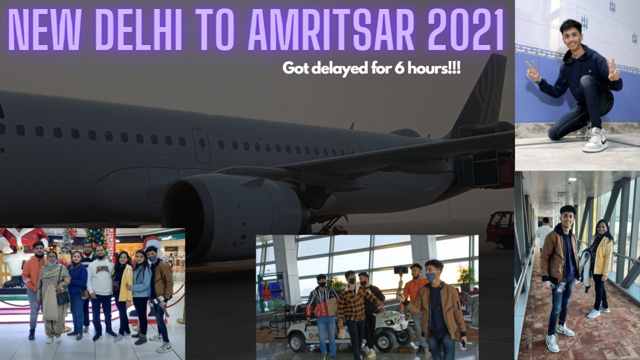 New Delhi to Amritsar 2021 | Vistara Flight ✈️🍻