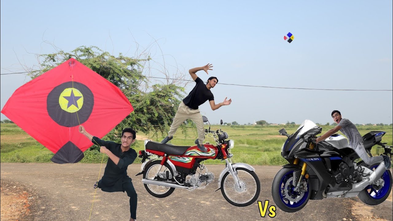 Kite Caught Nasir Roof With Havey Bike Chori Umer Abubaker