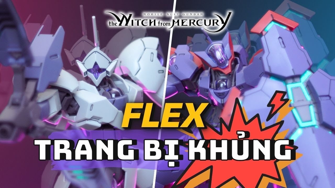 MICHAELIS - Beguir Pente| Nhân vật bị ghét nhất phim? Mô hình lắp ráp  1/144 The Witch From Mercury