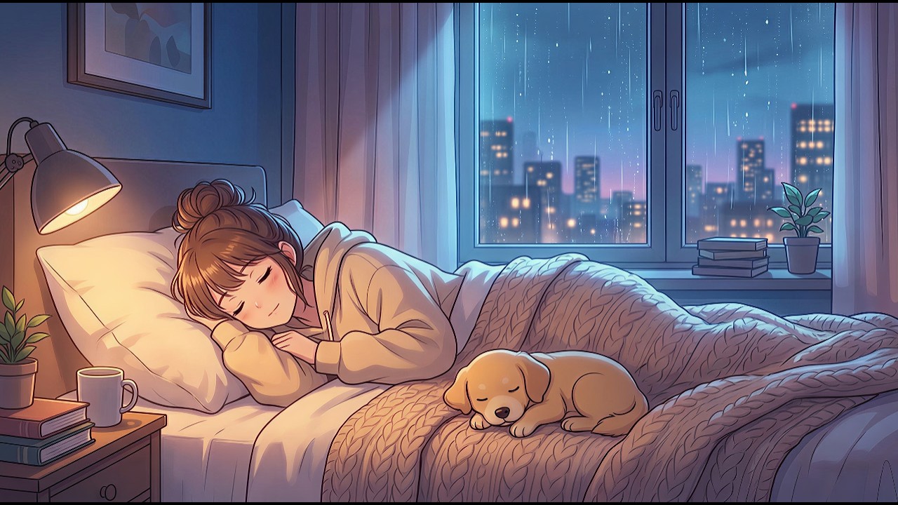 Rain Sounds for Sleeping 25M 🌙 Calm Night Rain for Deep Sleep & Relaxation