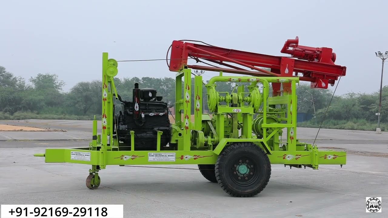 KC-TAT-450-8 | KC CHEEMA | Borewell Drilling Machine |