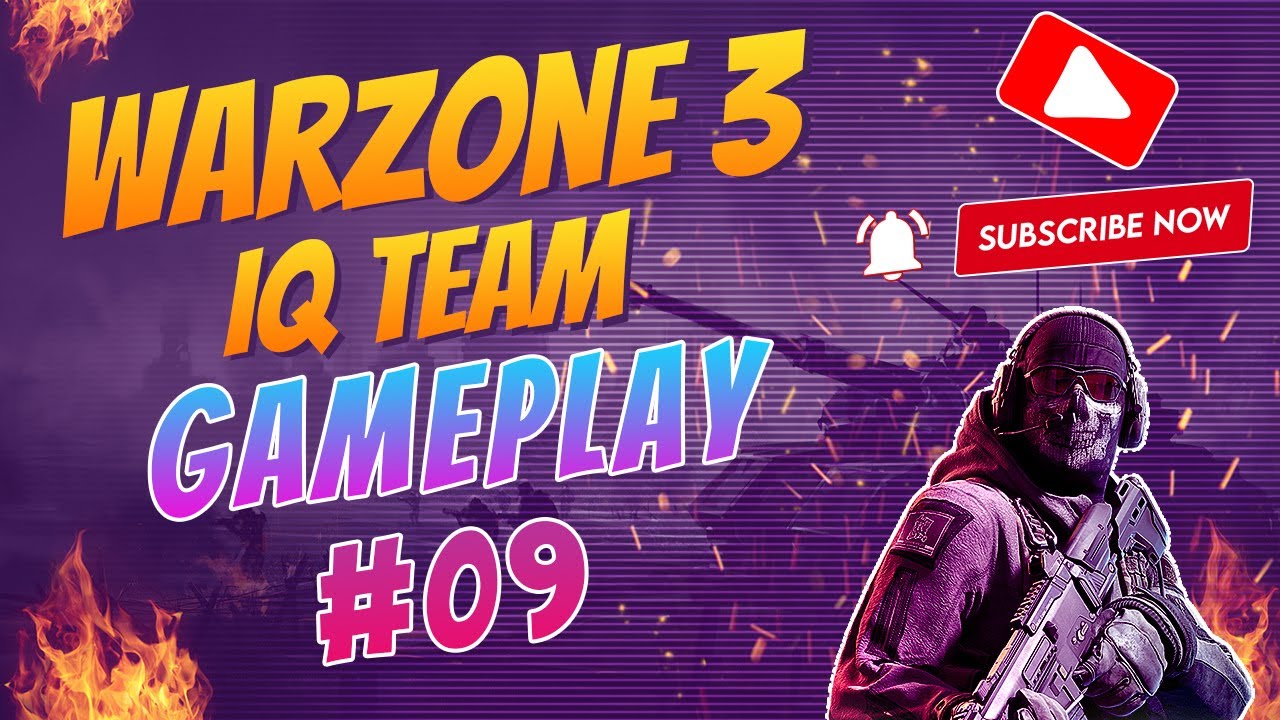 CALL OF DUTY: WARZONE WITH IQ TEAM GAMEPLAY! (NO COMMENTARY)