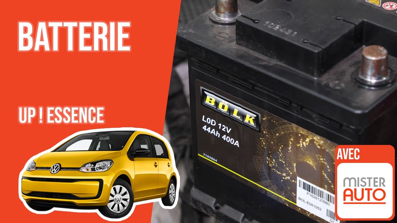 Changer la Batterie Volkswagen Up! 1.0 MPI 🔋