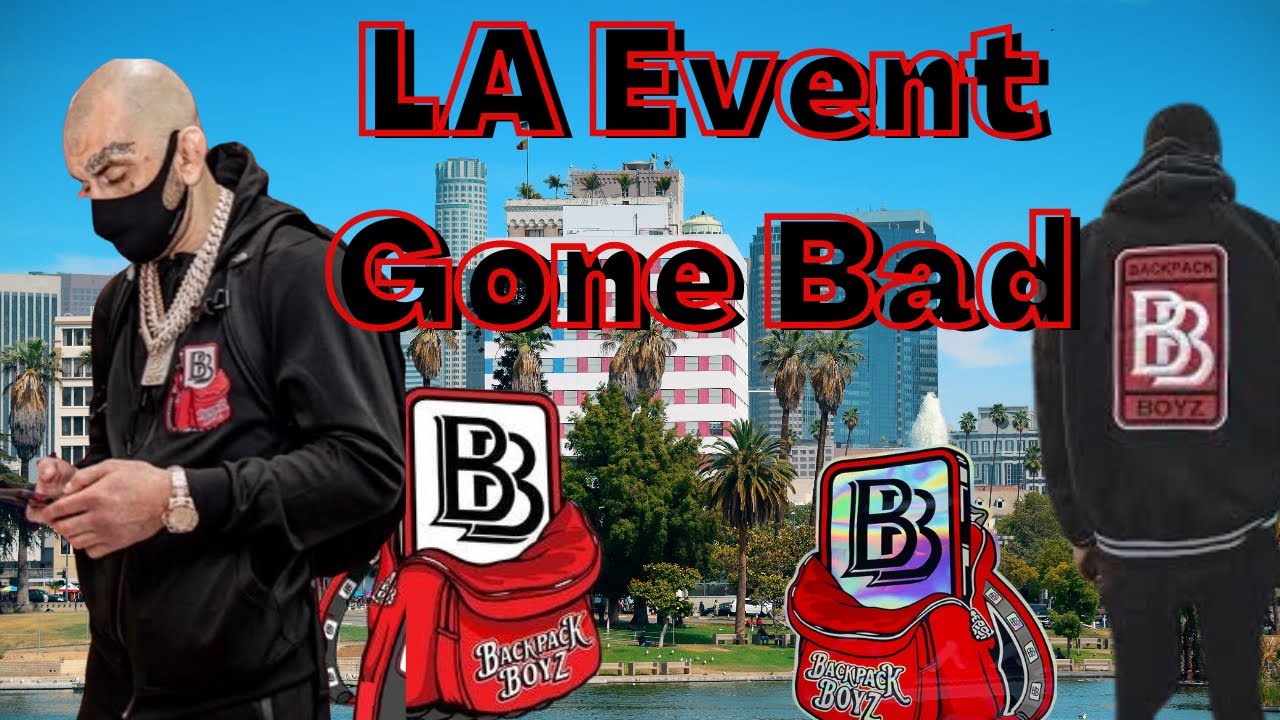 Backpack Boyz Event In LA Gone Bad
