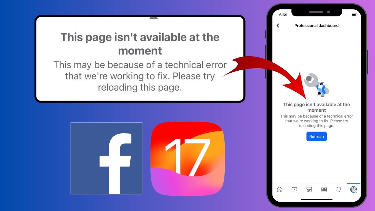 Fixed✅: This Page Isn't Available At The Moment Facebook iPhone