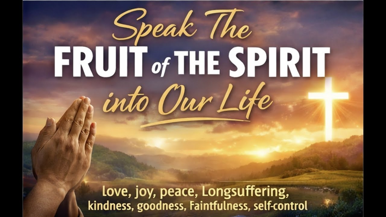 Speak Fruit of the spirit into our life
