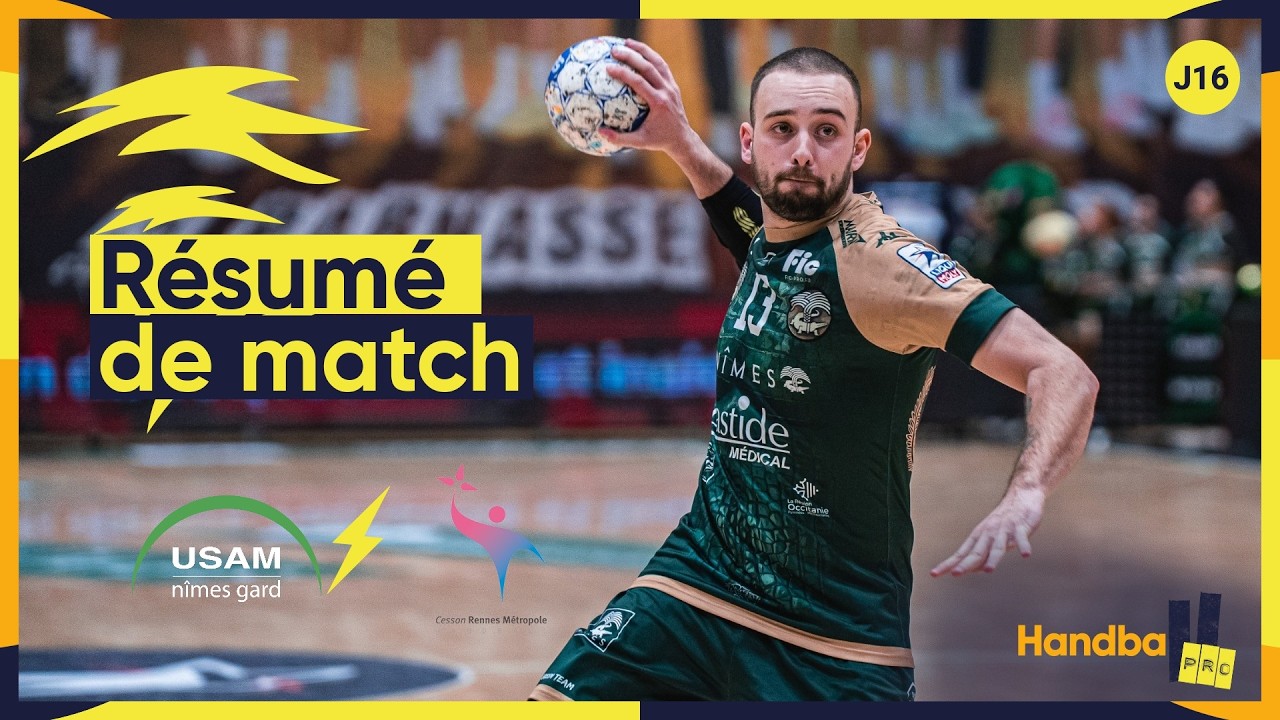 #HANDBALL ⎮ Nîmes-Cesson ⎮Le résumé du match