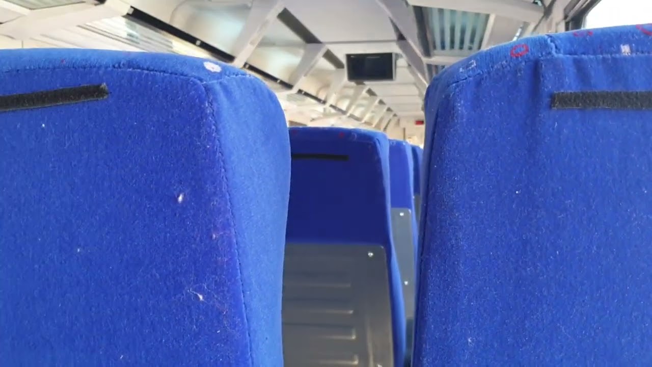 TCDD TVS 2000 Tipi 2+2 Dizaynlı Pulman Vagon ile Yolculuk (A&ccedil;ıklamayı okuyunuz.)