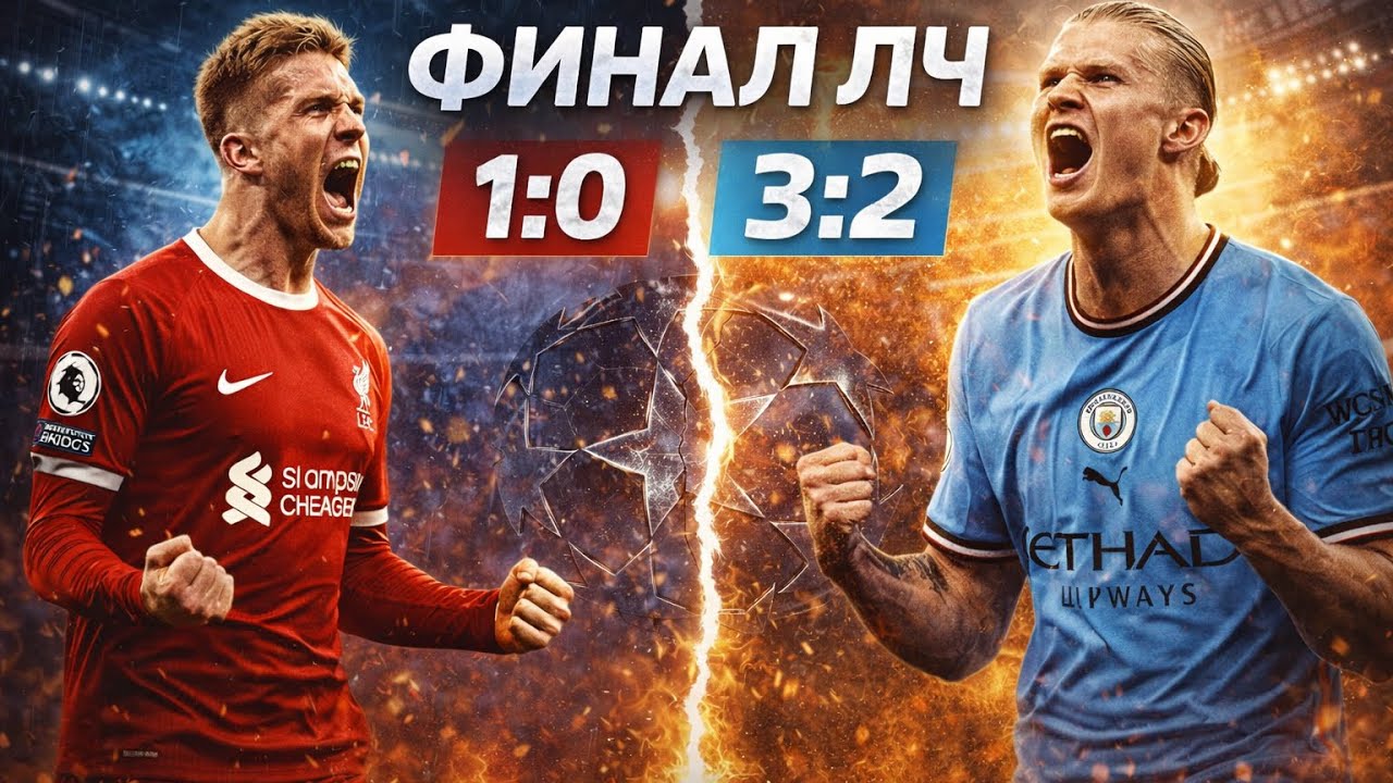 Этот финал ЛЧ вышел из-под контроля… #fc24 #мансити #ливерпуль #лигачемпионов #championsleague