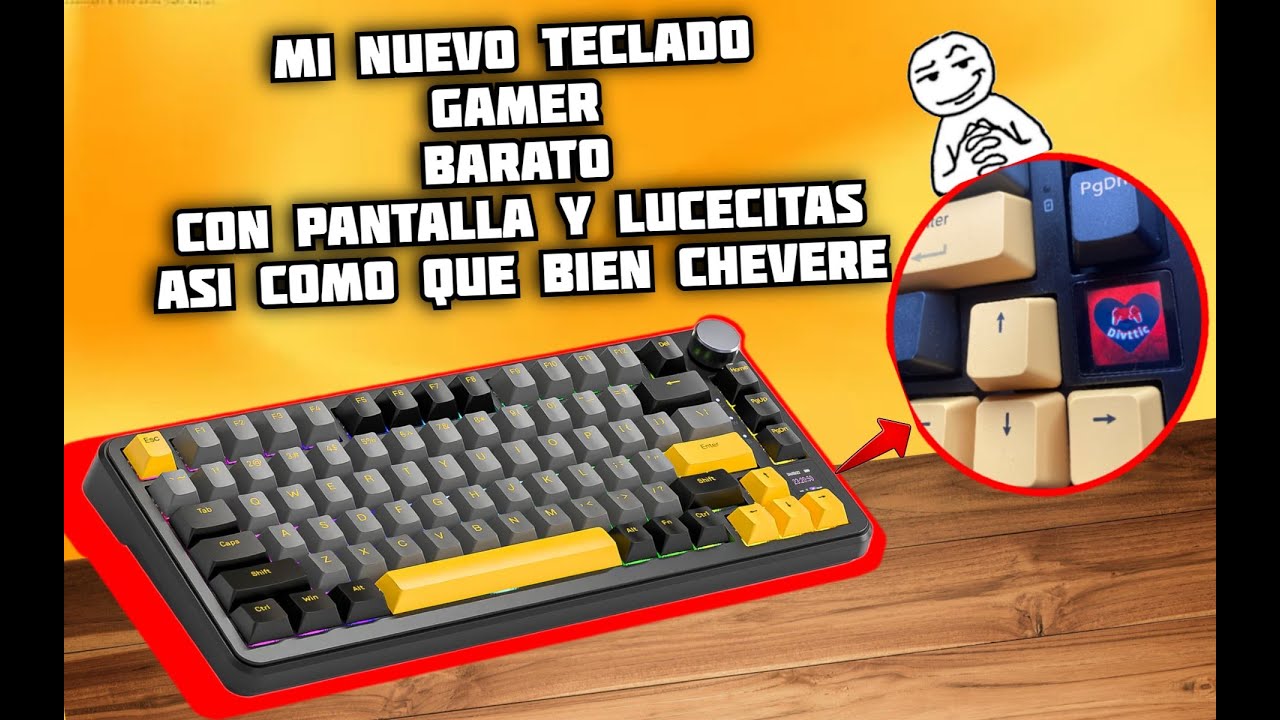 Mi NUEVO TECLADO!!! ATTACK SHARK X85 PRO / Divttic