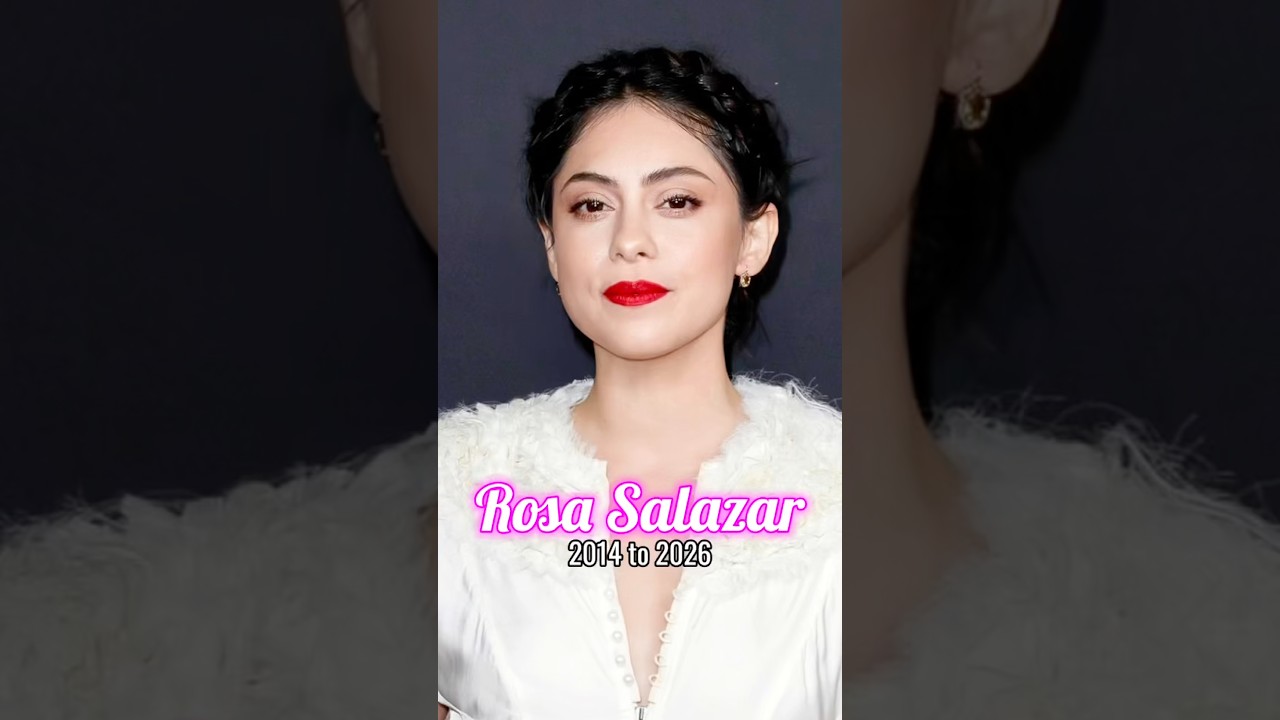 Rosa Salazar evolution from 2014 to 2026