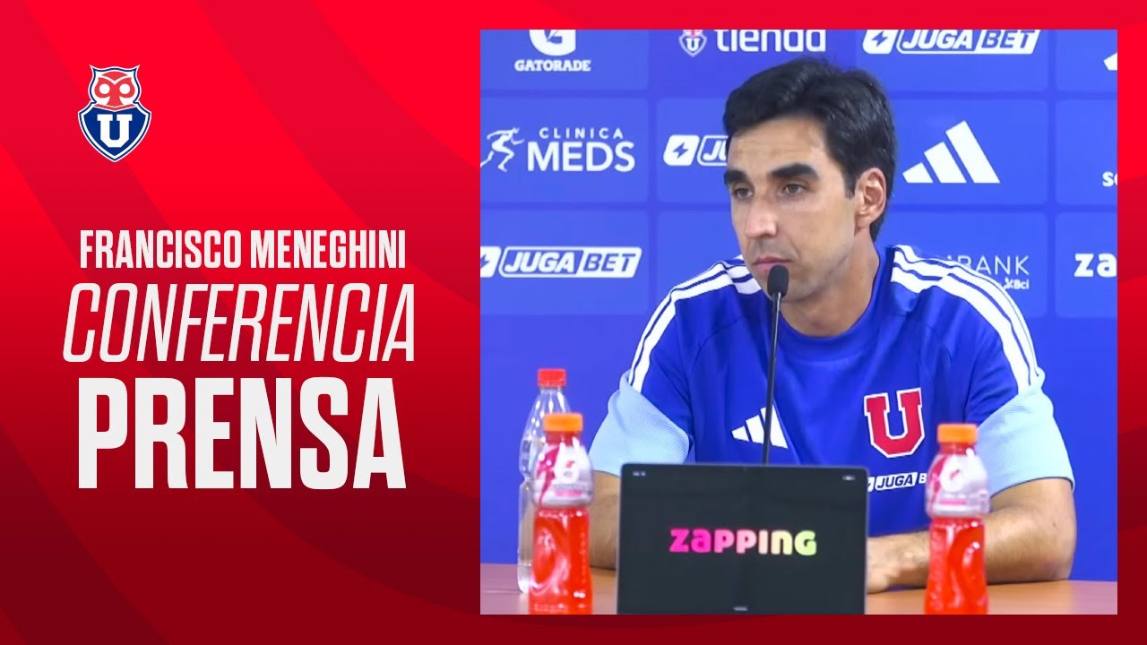 [EN VIVO] Conferencia de Francisco Meneghini - Post partido Audax Italiano