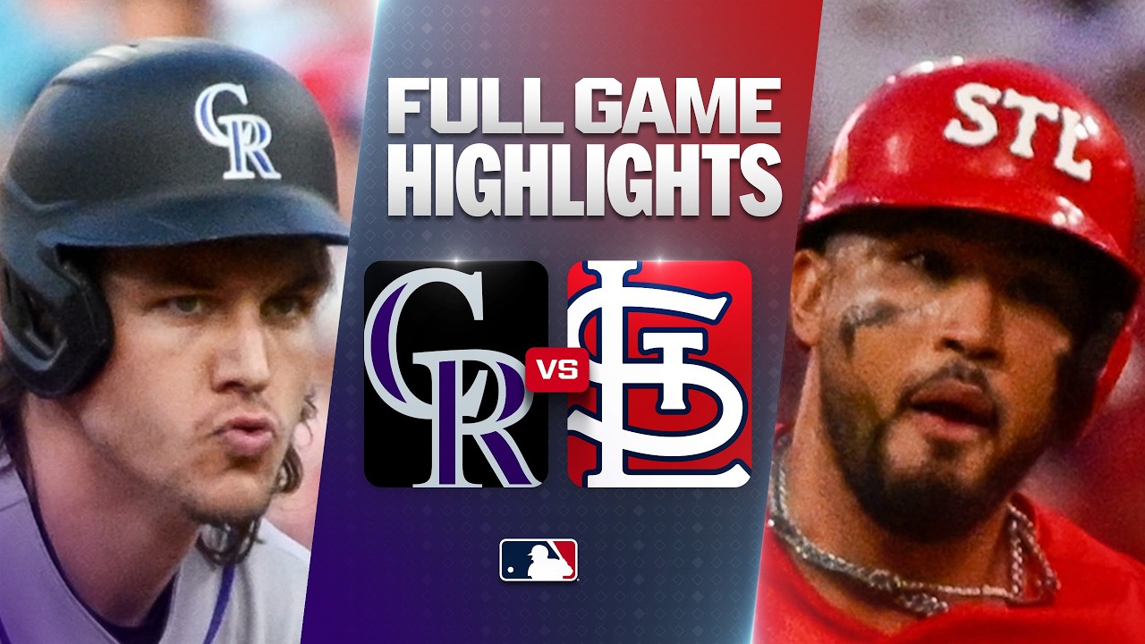 ROCKIES vs. CARDINALS: Official Full Game Highlights (August 7) | 2026 MLB Season