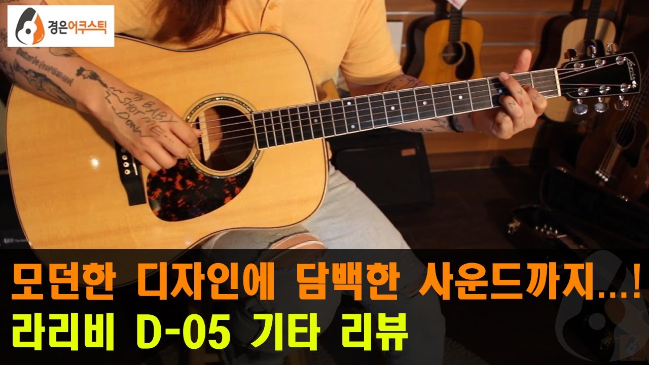 [라리비기타] 라리비 D-05 기타 리뷰 (Larrivée D-05 Guitar Review)