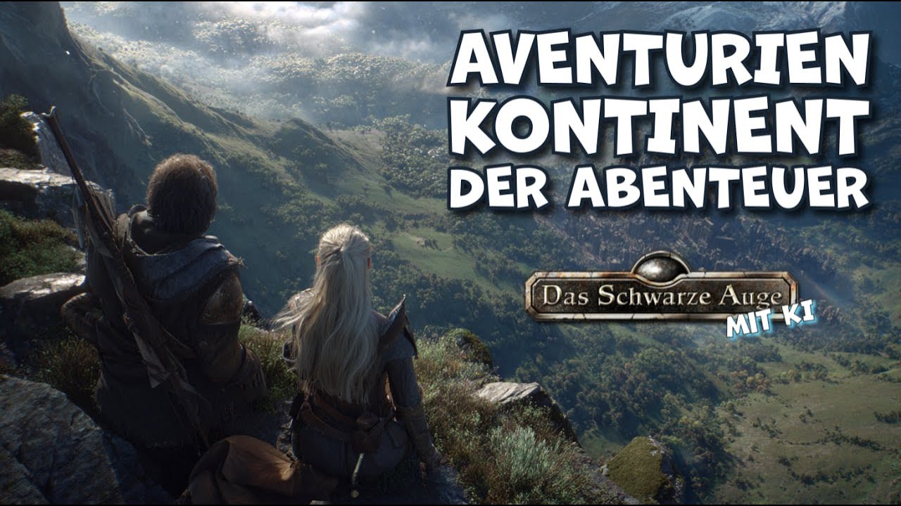 Aventurien – Ein Kontinent voller Abenteuer | KI generierter Trailer