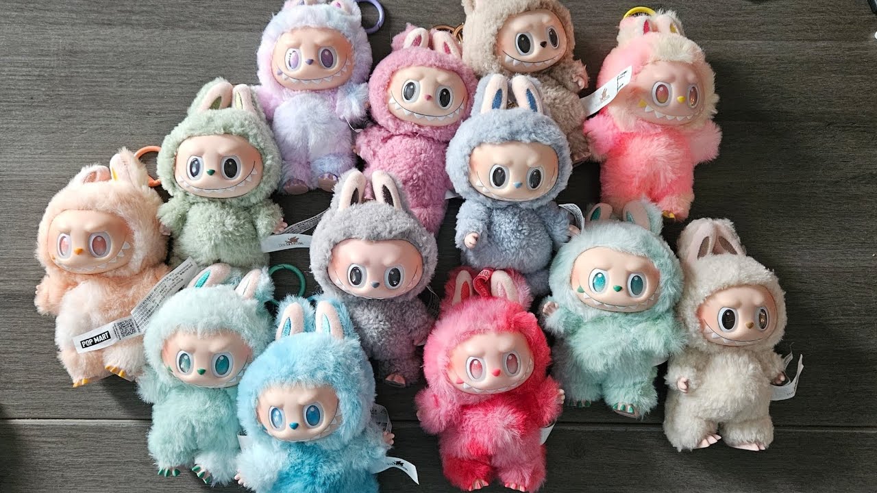 Unboxing The Monsters BIE and Macaron #labubu #labubuunboxing #popmart
